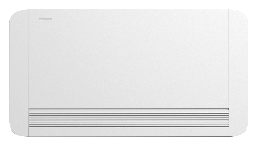 P-FAL30SC-HLE Panasonic Air Smart Hűtő-fűtő parapet fan-coil, ventillátor nélküli fűtő üzemmód 35 fokos vízzel, 1.19-2.15-2.99 / 1.15-2.08-2.81 kW (F/H)