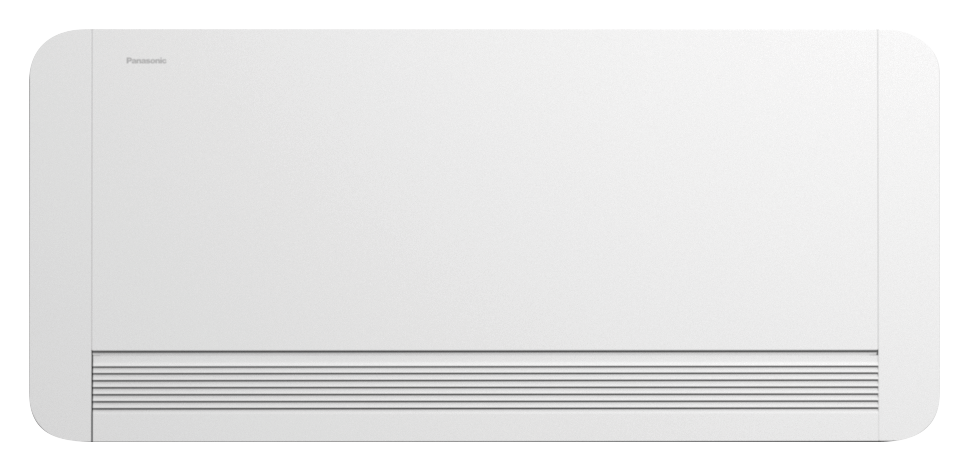 P-FAL35SC-HLE Panasonic Air Smart hűtő-fűtő parapet fan-coil, ventillátor nélküli fűtő üzemmód 35 fokos vízzel, 1.45-2.56-3.73 / 1.32-2.39-3.30 kW (F/H)