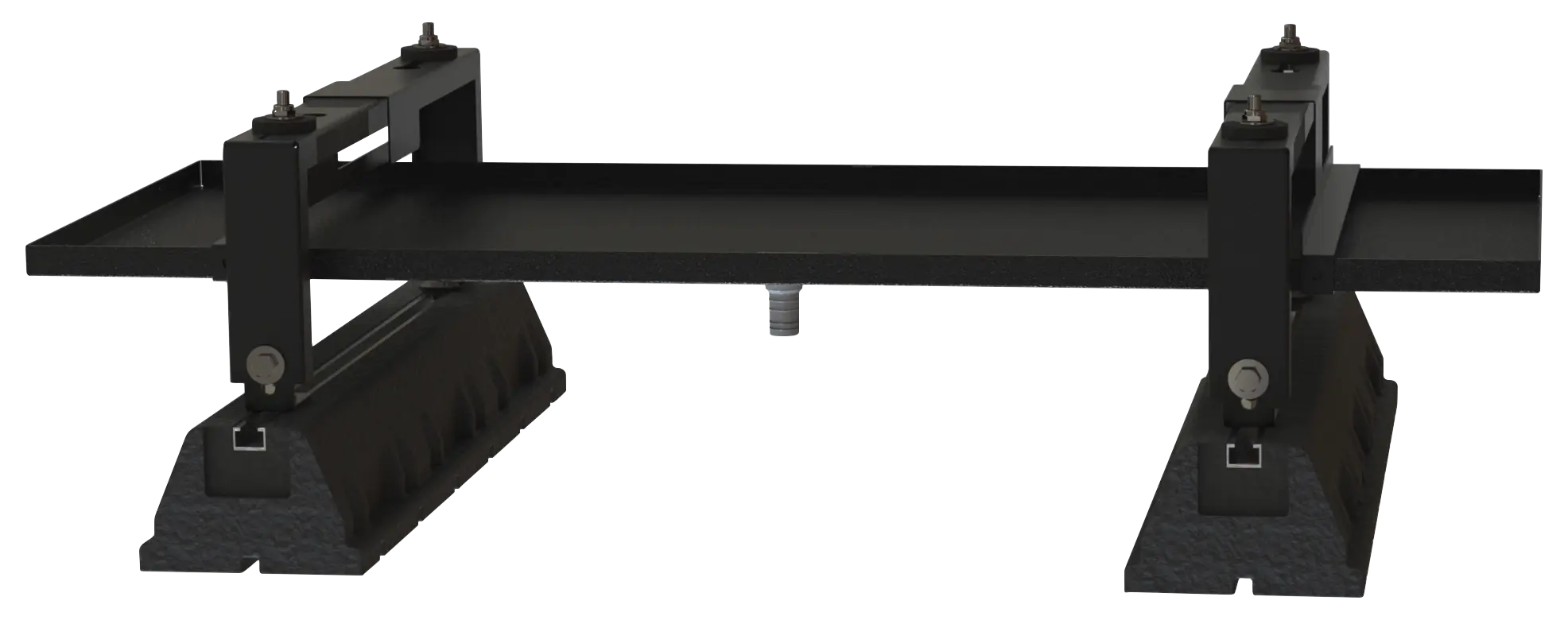 Panasonic PAW-GRDSTD1100 fekete színű hőszivattyú kültéri tartóállvány, 1100 mm széles kondenzvíz tálcával
